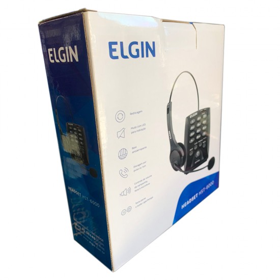 Fone Headset para telefone Headphone F02-1NSRJ Elgin